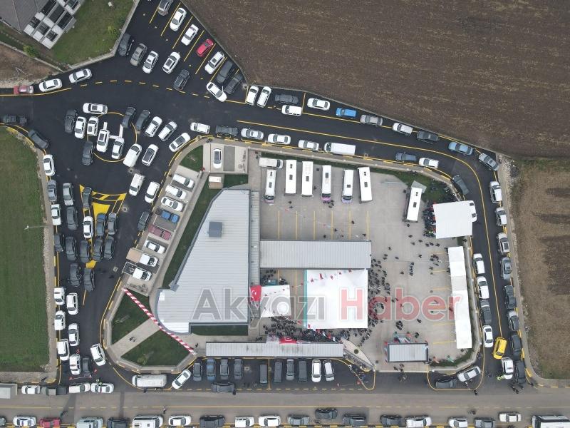 8 milyonluk ilçe terminali hizmete açıldı