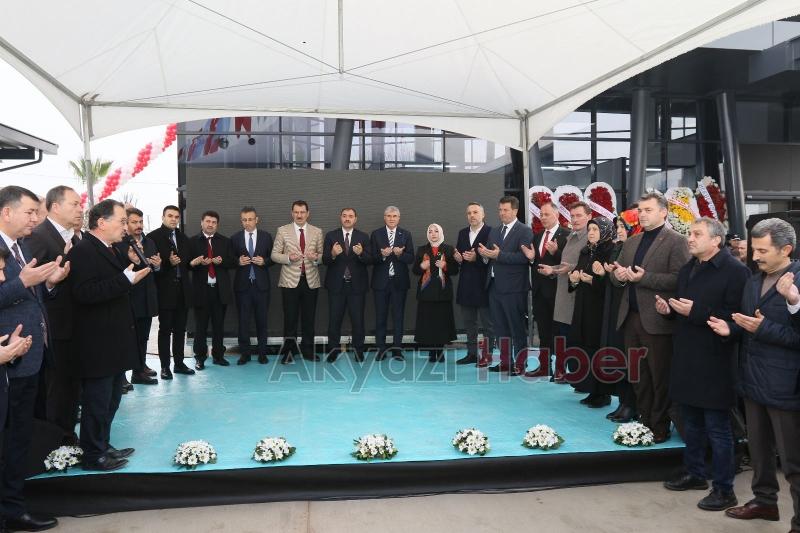 8 milyonluk ilçe terminali hizmete açıldı