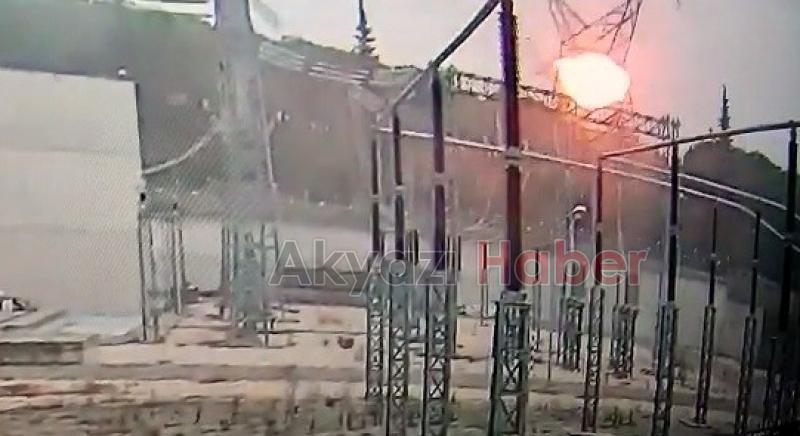 Pamukova'dan havalanan uçak böyle düşmüş