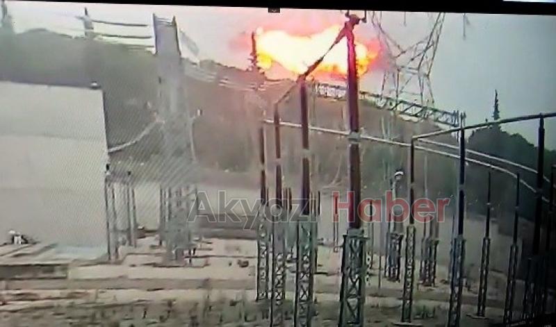 Pamukova'dan havalanan uçak böyle düşmüş