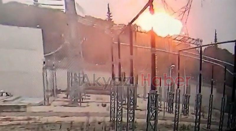 Pamukova'dan havalanan uçak böyle düşmüş