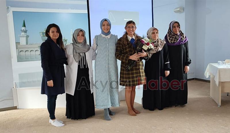 Akyazı'da Kur an Kursu öğrencileri ve velileri bilgilendirildi