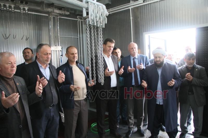 Mezbaha ve Hayvan Borsası Projesi’nde ilk kesim yapıldı