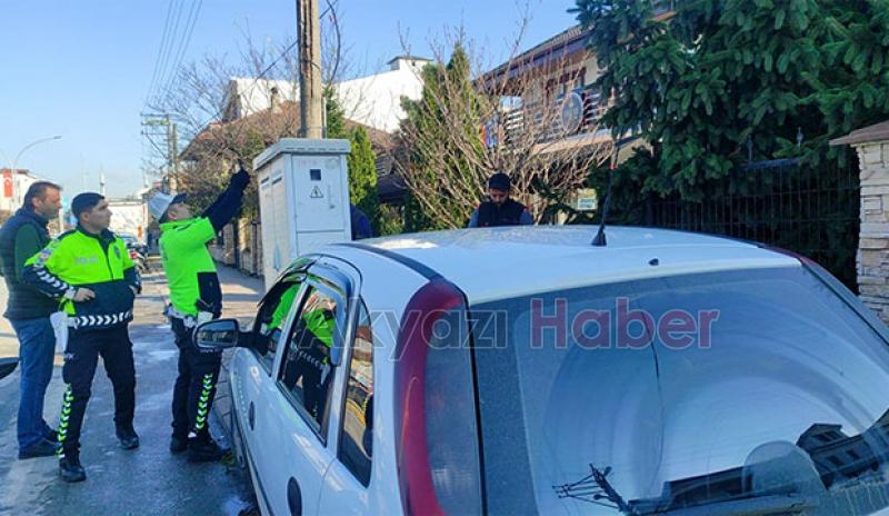 Akyazı'da kaza:1 Yaralı