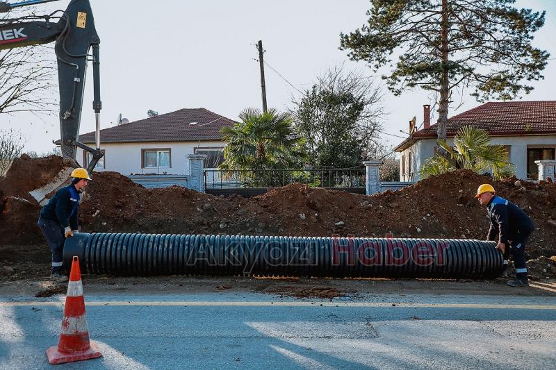 Büyükşehirden Akyazı ve Karapürçek'e alt yapı projeleri