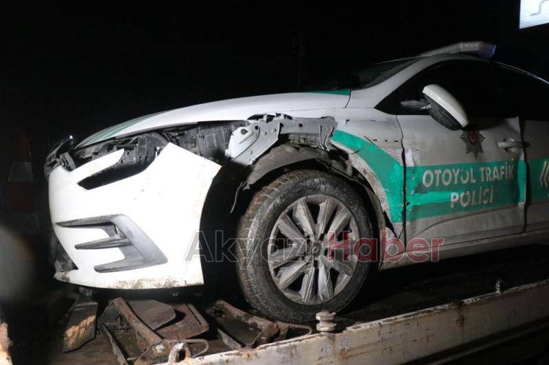 50 km kaçan tır sürücüsü lastiklerine ateş açılarak durduruldu