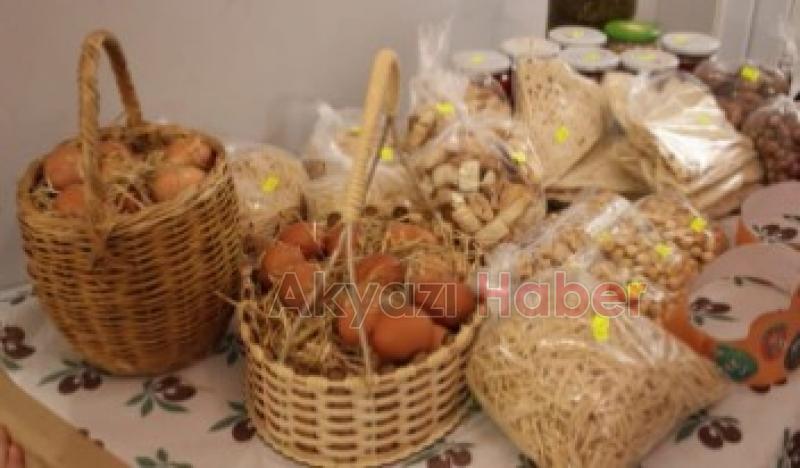 Miraç Camii'nde yerli malı temalı hayır pazarı