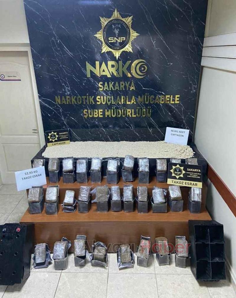 Sakarya polisinin uyuşturucu raporu