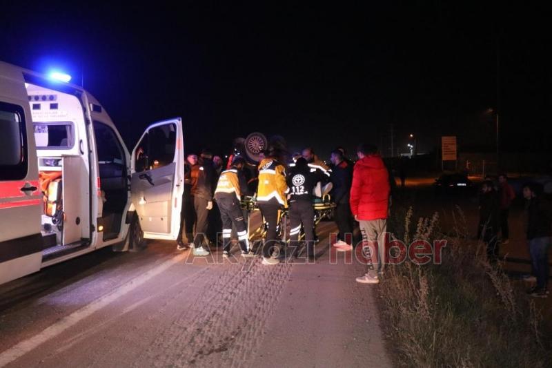 Motosiklet ikiye bölündü sürücü öldü