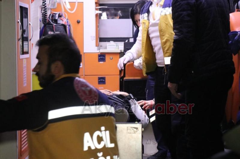 Motosiklet ikiye bölündü sürücü öldü