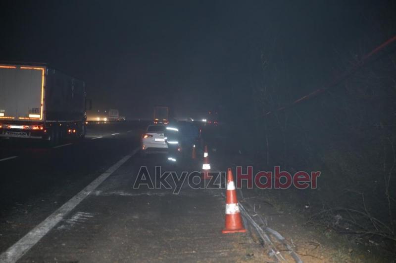 Dorseden kopan tanker, 10 metre kadar yuvarlandı