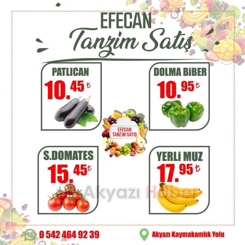 Sağlıklı meyvenin adresi: Efecan Tanzim 
