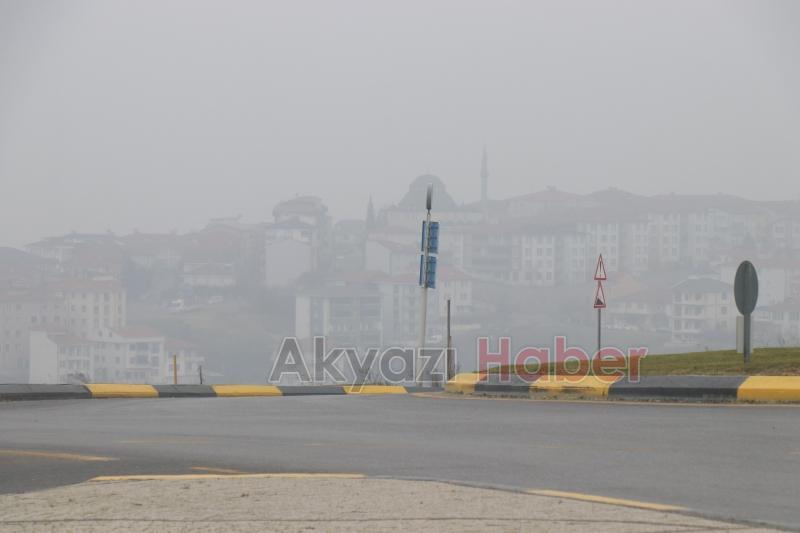 Şehre sis çöktü