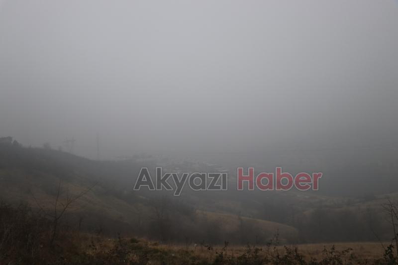 Şehre sis çöktü