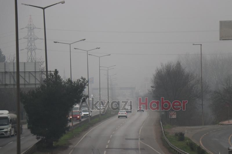 Şehre sis çöktü