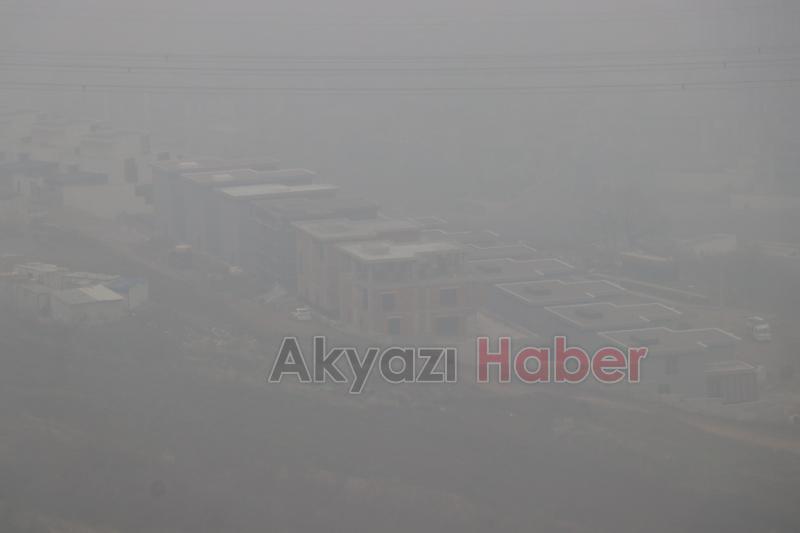 Şehre sis çöktü