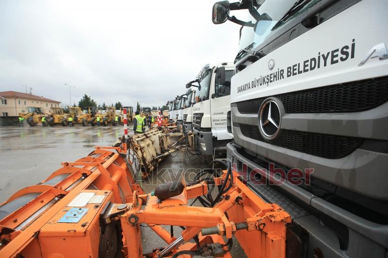 Büyükşehir karla mücadele için teyakkuza geçti