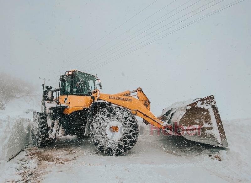 Büyükşehir karla mücadele için teyakkuza geçti