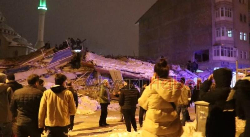 10 Şehri vuran depremden fotoğraflar