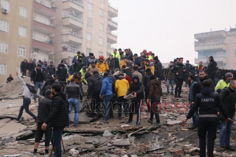 10 Şehri vuran depremden fotoğraflar