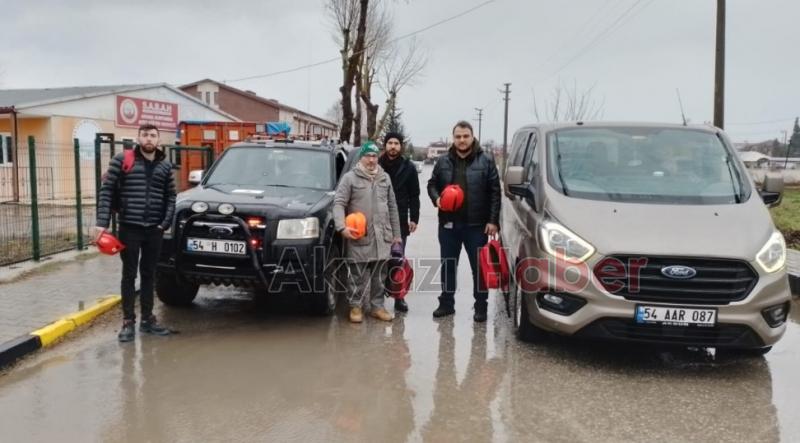 SAKTİM ve SABAH ekipleri yardım için deprem bölgesine gitti