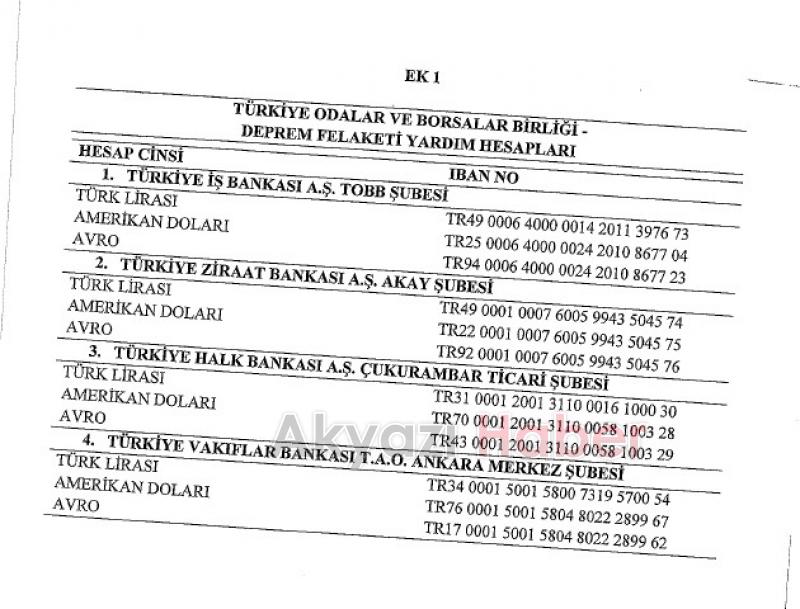 ATSO Başkanı Bayraktar'dan depremzedelere yardım çağrısı