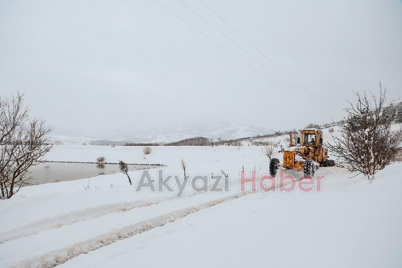 41 mahalle yolu ulaşıma açıldı