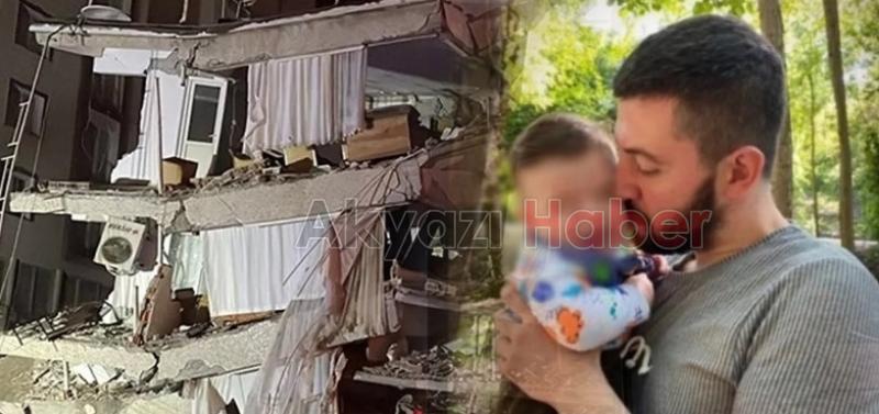 Akyazılı bir çocuk babasının cansız bedeni enkazdan çıkarıldı