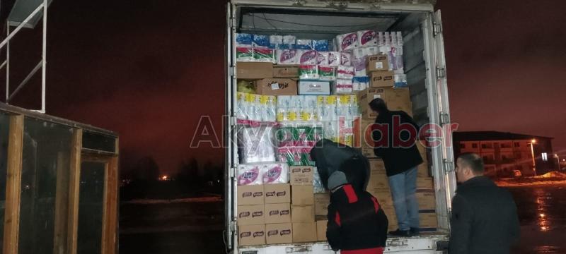 ATSO'nun öncülüğünde toplanan yardımlar yola çıktı