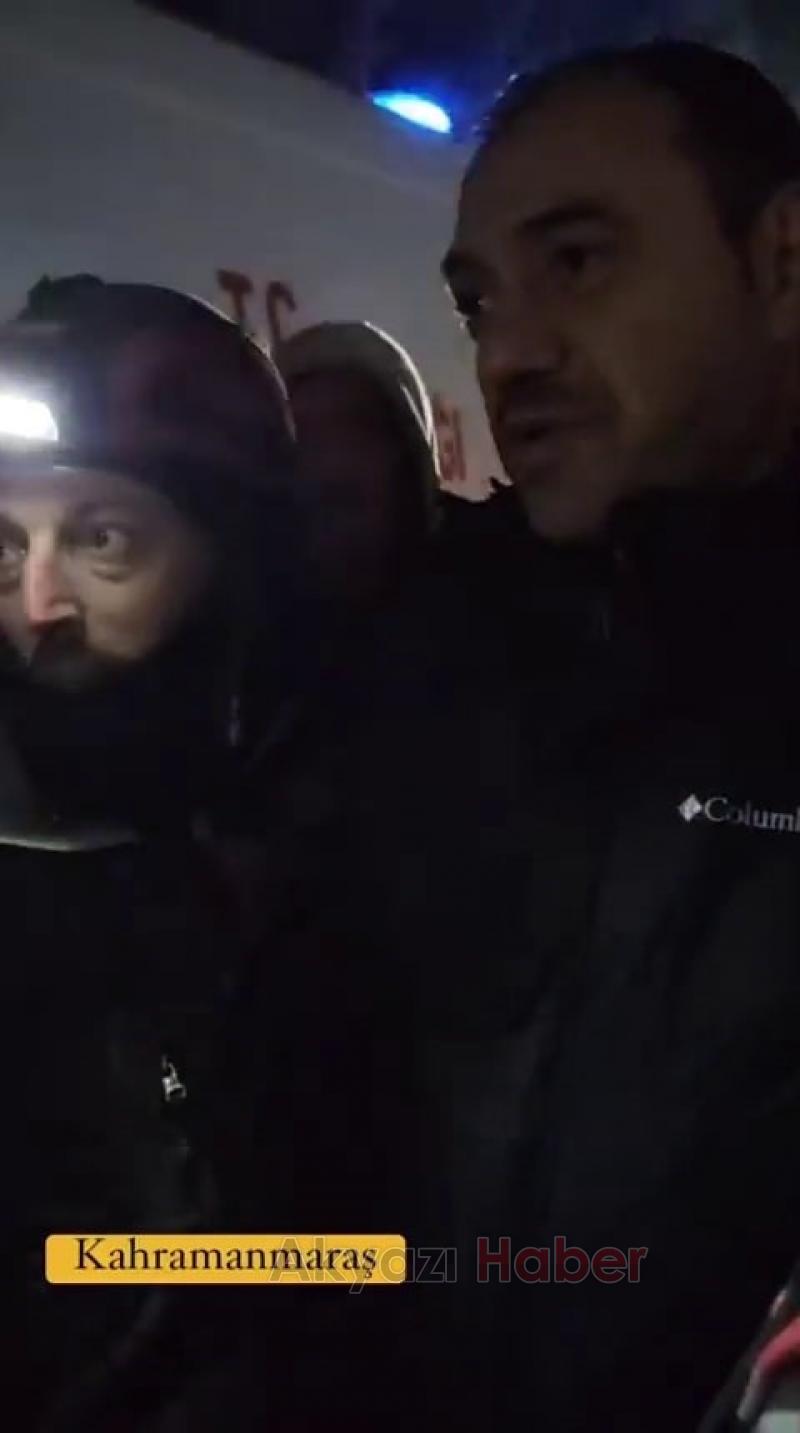 94 saat sonra gelen sevinci Vali Kaldırım sosyal medyada paylaştı