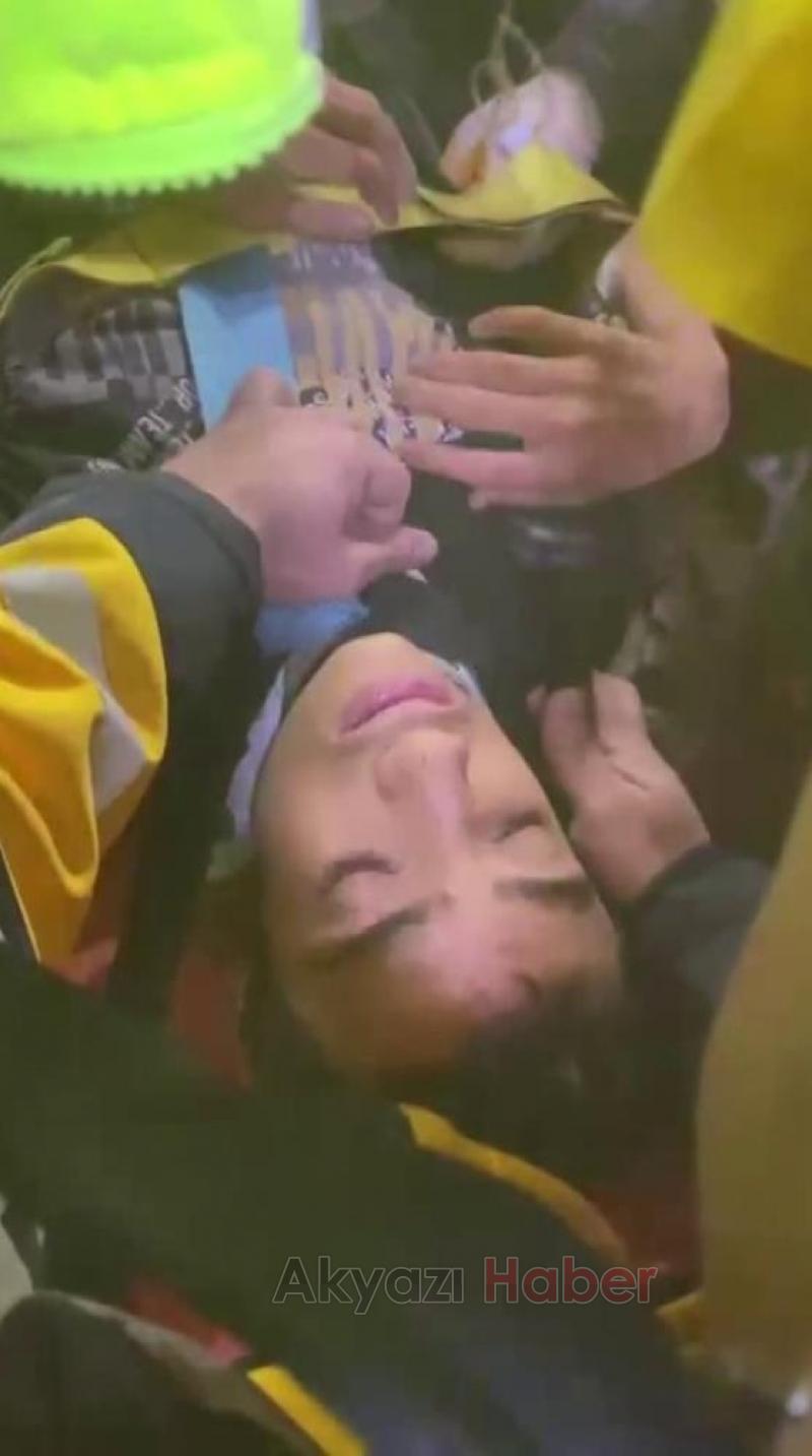 Sakarya itfaiyesi Ahmet Arda'yı sağ kurtardı