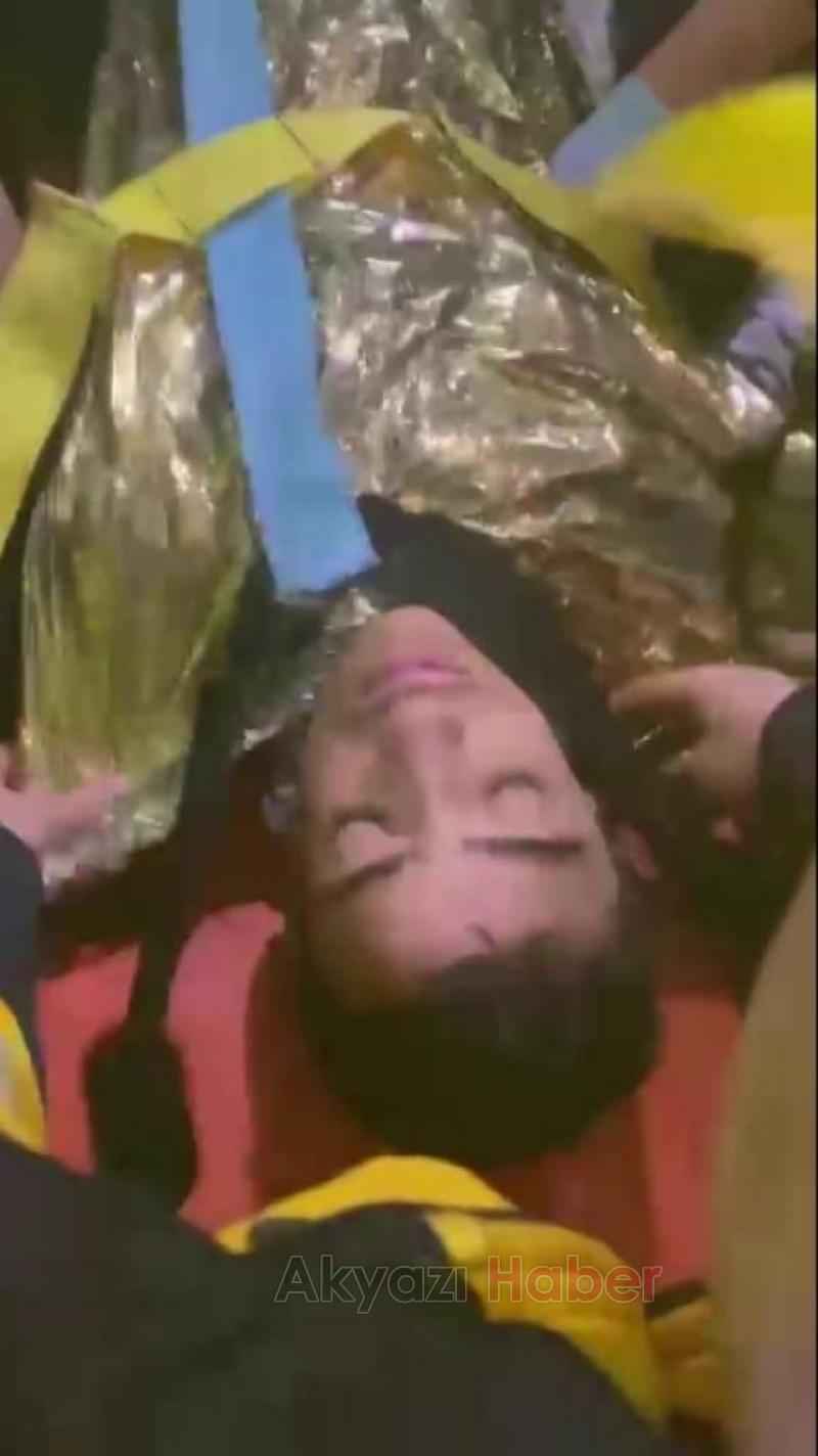 Sakarya itfaiyesi Ahmet Arda'yı sağ kurtardı