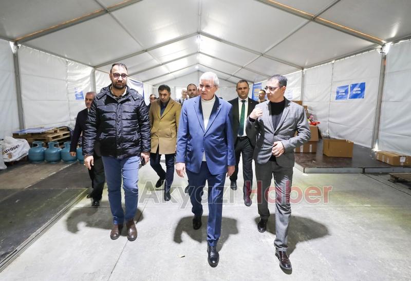 Büyükşehir deprem bölgesine ikinci konteyner kent kuruyor