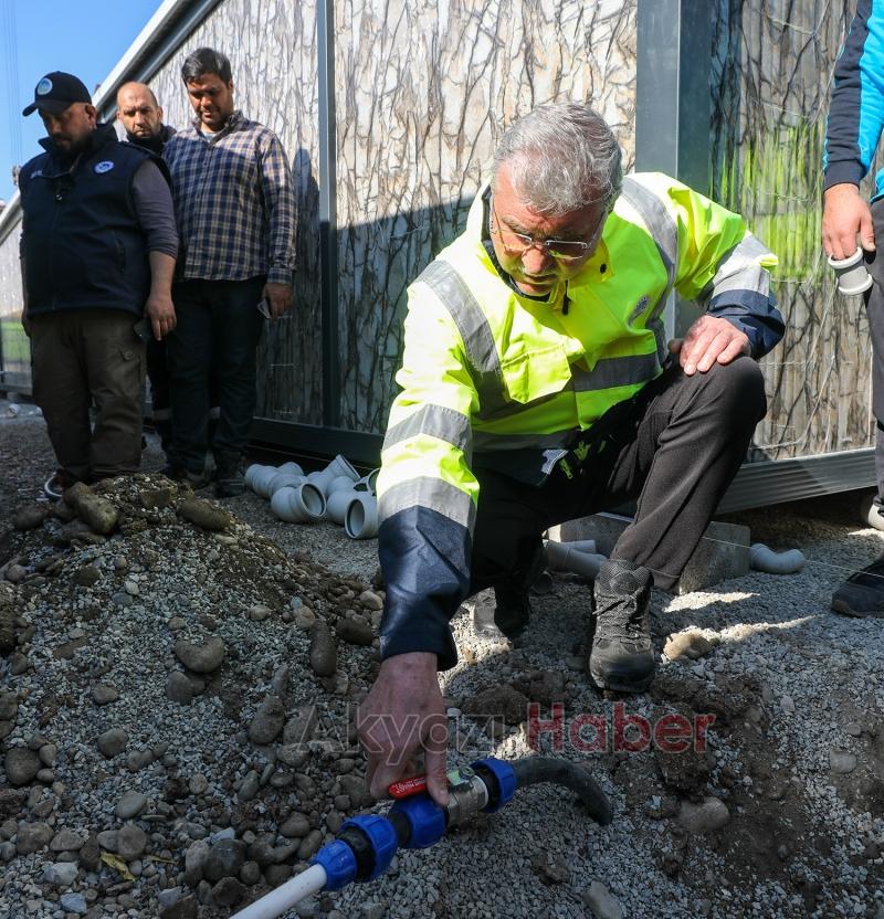 Büyükşehir Adıyaman’da çalışmaları hızla sürdürüyor