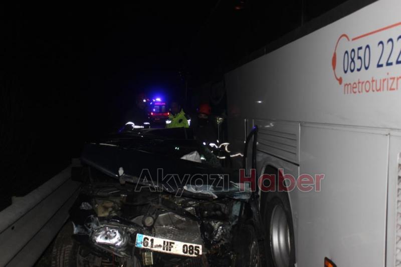 TEM Otoyolu'nda feci kaza: 2 ölü, 7 yaralı