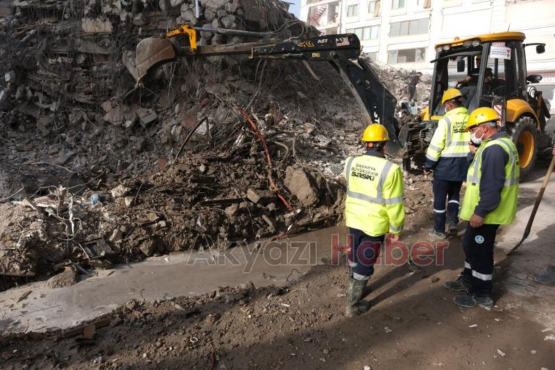 Kahramanmaraş’ın altyapısında yaralar sarılmaya devam ediyor
