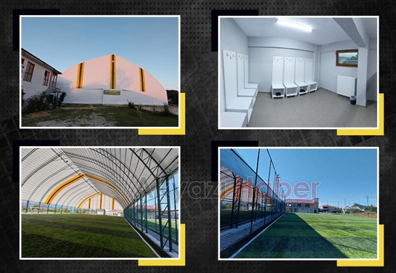 Çakırbey Halısaha deprem bölgesini unutmadı