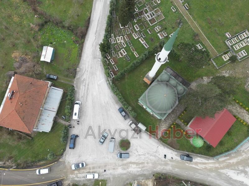 Ballıkaya’da beton yol çalışmaları tamamlandı