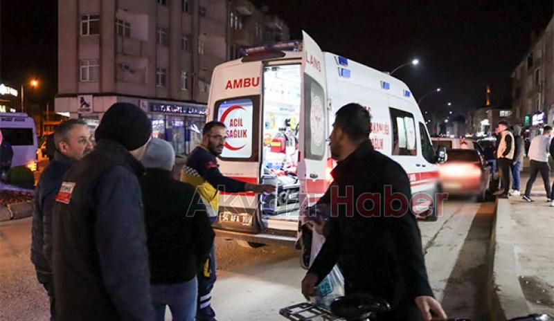 Drift atan sürücü kazaya yol açtı