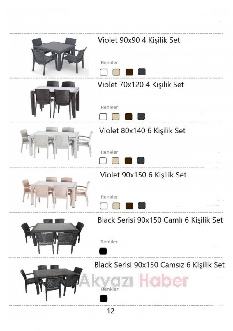 İstanbul Outlet'te Masa Takımların da kampanya