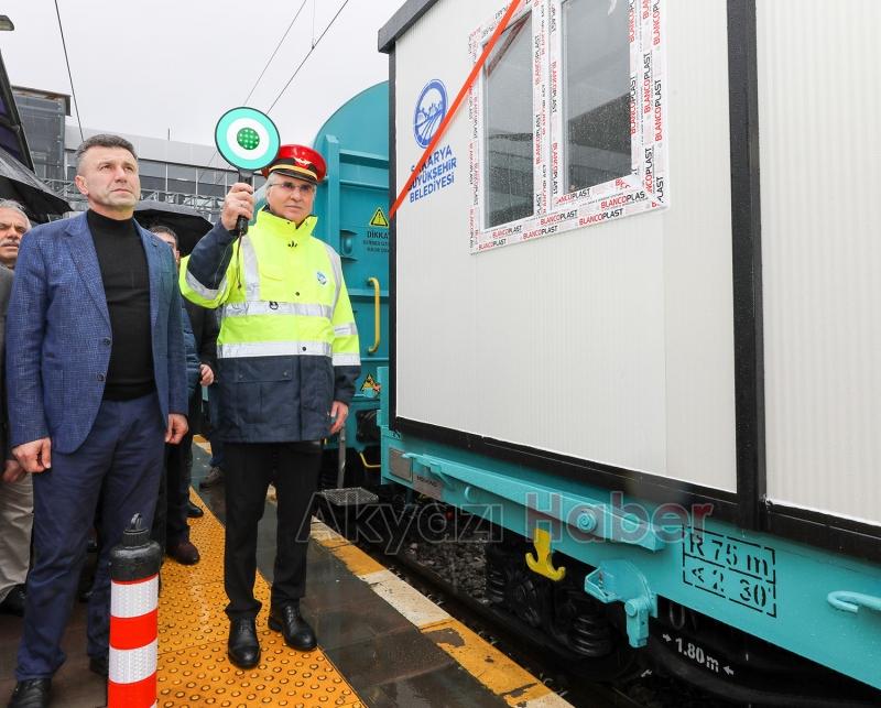 Sakarya'dan 40 konteyner daha yola çıktı