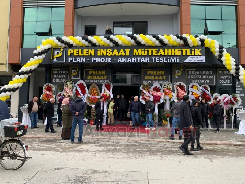Yılların tecrübesi Pelen İnşaat yapı market yeni yerinde işine boyut kazandırdı