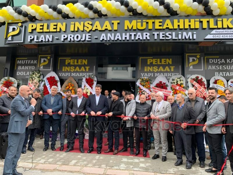 Yılların tecrübesi Pelen İnşaat yapı market yeni yerinde işine boyut kazandırdı