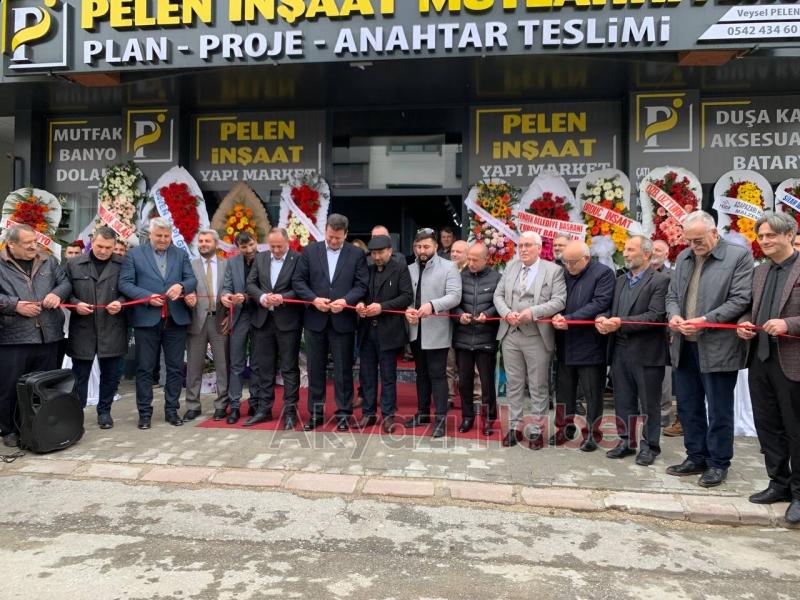 Yılların tecrübesi Pelen İnşaat yapı market yeni yerinde işine boyut kazandırdı