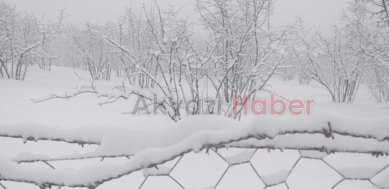 Sakarya’nın yüksek kesimleri beyaza büründü