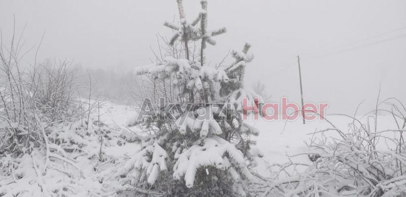 Sakarya’nın yüksek kesimleri beyaza büründü