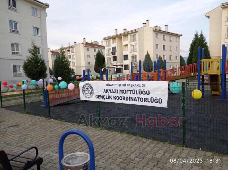 Akyazı TOKİ'de hacivat karagöz gösterimi