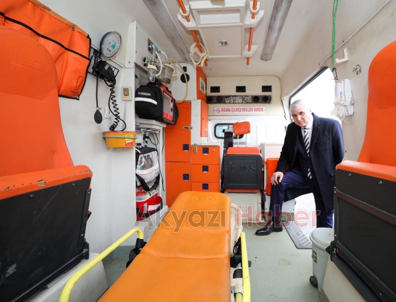 Sokak hayvanları için ambulans