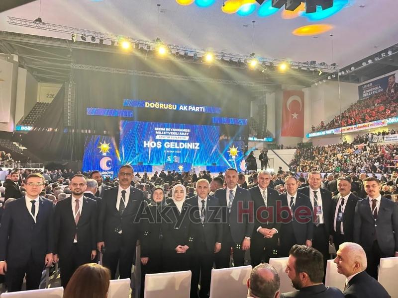 AK Parti'de Sakarya milletvekili adayları tanıtıldı
