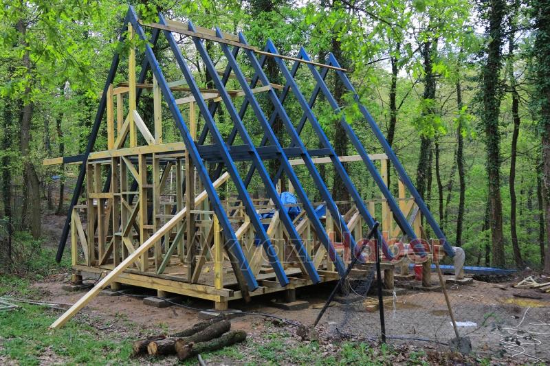 Büyükşehir'in bungalovları tabiatın kalbinde yükseliyor